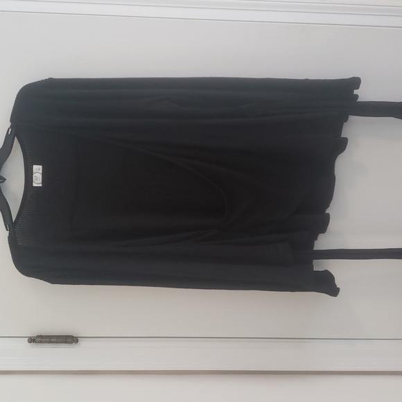 Maurices Tie front, low cut sweater - Picture 3 of 4